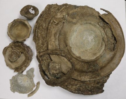 Roman tin hoard found in Suffolk